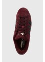 Semišové sneakers boty adidas Originals Campus 00s vínová barva, IF8765