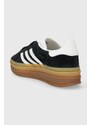 Sneakers boty adidas Originals Gazelle Bold černá barva, IE0876