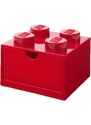 Lego Červený úložný box LEGO Storage 15,8 x 15,8 cm