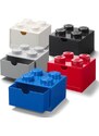 Lego Černý úložný box LEGO Storage 15,8 x 15,8 cm