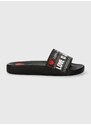Pantofle Love Moschino dámské, černá barva, JA28132G1II20000