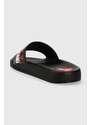 Pantofle Love Moschino dámské, černá barva, JA28132G1II20000