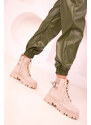 Soho Beige Women's Boots & Booties 18373