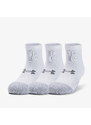 Pánské ponožky Under Armour Heatgear Locut White