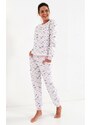 Pyjamas Cana 207 L/R S-XL pink-grey
