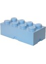 Lego Světle modrý úložný box LEGO Smart 25 x 50 cm