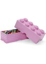 Lego Světle růžový úložný box LEGO Smart 25 x 50 cm
