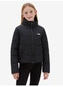 Černá holčičí zimní prošívaná bunda VANS Foundry Puffer - Holky