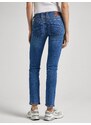 Modré dámské slim fit džíny Jeans Pepe Jeans - Dámské