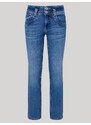 Modré dámské slim fit džíny Jeans Pepe Jeans - Dámské