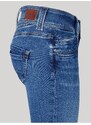 Modré dámské slim fit džíny Jeans Pepe Jeans - Dámské