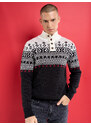 Big Star Man's Sweater 161021 Wool-906