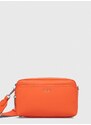 Kabelka Calvin Klein oranžová barva