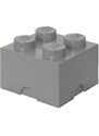 Lego Šedý úložný box LEGO Smart 25 x 25 cm