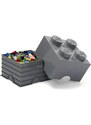 Lego Šedý úložný box LEGO Smart 25 x 25 cm
