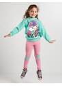 Denokids Bubble Unicorn Girls Kids Sweatshirt Leggings Set