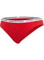 Tommy Hilfiger 3Pack tanga kalhotky UW0UW028280R2 Brown/Red/Ecru