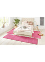 Hanse Home Collection koberce Kobercová sada Nasty 101147 Pink - 3 díly: 70x140 cm (2x), 70x240 cm (1x) cm