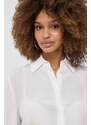 Košile Armani Exchange dámská, bílá barva, relaxed, s klasickým límcem, 3DYC09 YNXZZ