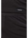Kalhoty Calvin Klein pánské, černá barva, jednoduché