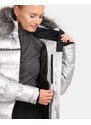 Dámská zateplená bunda Kilpi LTD SIRIUS-W stříbrná