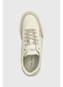 Sneakers boty Calvin Klein Jeans CLASSIC CUPSOLE LOW LTH ML FAD béžová barva, YM0YM00885