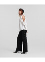 KALHOTY KARL LAGERFELD SATIN CARGO PANT