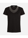 TRIČKO KARL LAGERFELD KARL NECKLACE T-SHIRT