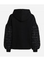 MIKINA KARL LAGERFELD BOUCLE MIX HOODIE