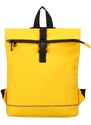 Daniel Ray Stylový dámský pogumovaný batoh Santalina, žlutá