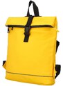 Daniel Ray Stylový dámský pogumovaný batoh Santalina, žlutá