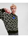 SVETR KARL LAGERFELD JEANS KLJ MONOGRAM JACQUARD SWEATER