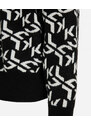 SVETR KARL LAGERFELD JEANS KLJ MONOGRAM JACQUARD SWEATER