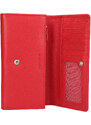 Dámská kožená peněženka Lagen Malie - červená