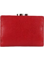 Malá dámská kožená peněženka Lagen Kayra - červená