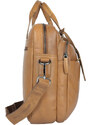 Pánská kožená taška na notebook Sparwell Osberg - koňak