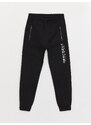 LC Waikiki Boy's Jogger Sweatpants with Printed Elastic Waist