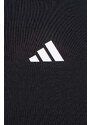 Tréninkové tričko s dlouhým rukávem adidas Performance Hyperglam černá barva, IN6773