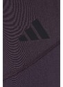 Tréninkové kalhoty adidas Performance D4T fialová barva, hladké, IS3796