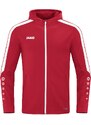 Bunda s kapucí Jako Power Jacket Women 6823w-100