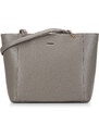Dámská kabelka ekologické kůže s ozdobnými kolečky Wittchen, šedá, ekologická kůže