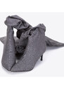 Dámské boty na vysokém podpatku Wittchen, šedá, bavlna
