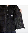 Pánská péřová bunda Carhartt WIP Springfield Jacket UNISEX Paisley Print, Plant/ Black