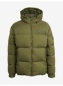 Khaki pánská péřová bunda Tommy Hilfiger New York - Pánské