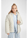 DEFACTO Fleece Lined Puffer Jacket