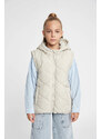 DEFACTO Fleece Lined Puffer Jacket