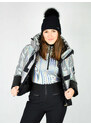 ONEMORE 251 CROPPED PUFFER JACKET WOMAN IRIDE/BLACK/BLACK