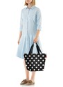 Nákupní taška přes rameno Reisenthel Shopper M Dots white