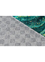 Chemex Moderní koberec Life - mramor 2 - zelený Rozměr koberce: 200x300 cm