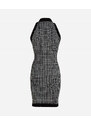 ŠATY KARL LAGERFELD BOUCLE KNIT DRESS